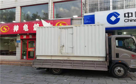 北海街道出租发电机施工案例